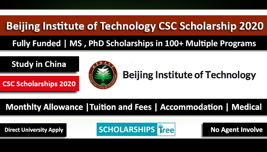 Beijing Institute Of Technology CSC Scholarship 2020 - Fully Funded