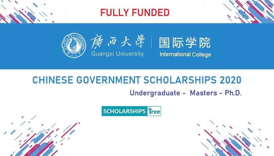 Guangxi University CSC Scholarship 2020 - Fully Funded - Study in China