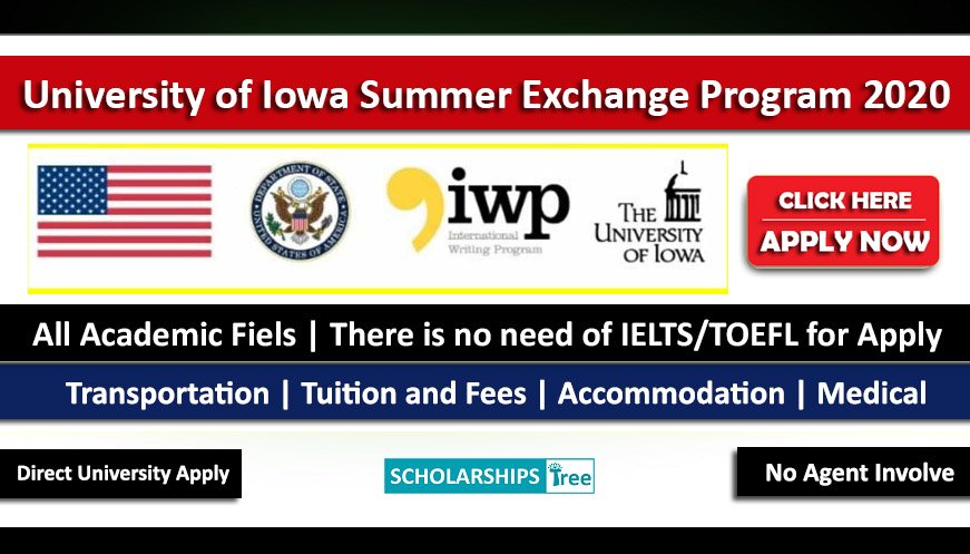 Summer Exchange Program In University of IOWA 2020 ,USA - FULLY FUNDED