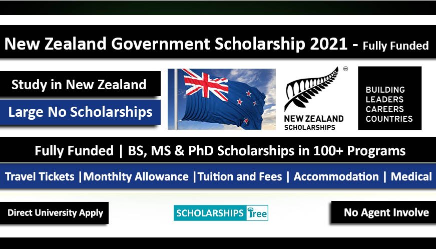 New Zealand Government Scholarship 2020-2021 - Fully Funded