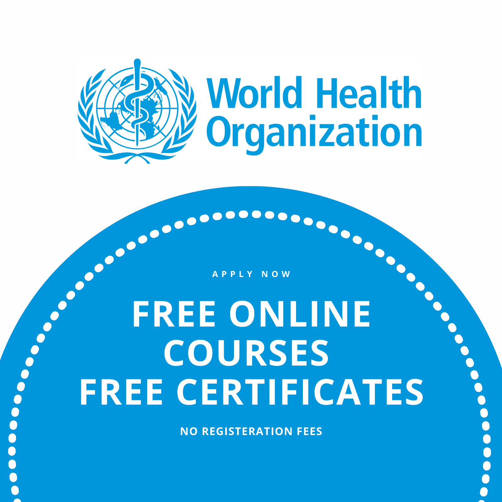 Online Courses By WHO with Free Certification